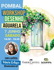 POMBAL: WORKSHOP DESENHO FABER-CASTELL COM A ARTISTA VÂNIA COLAÇO