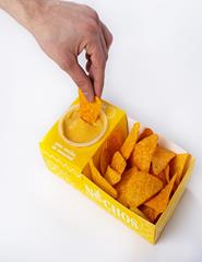 Menu Nachos + 1 Molho + 1 bebida de 750 ml